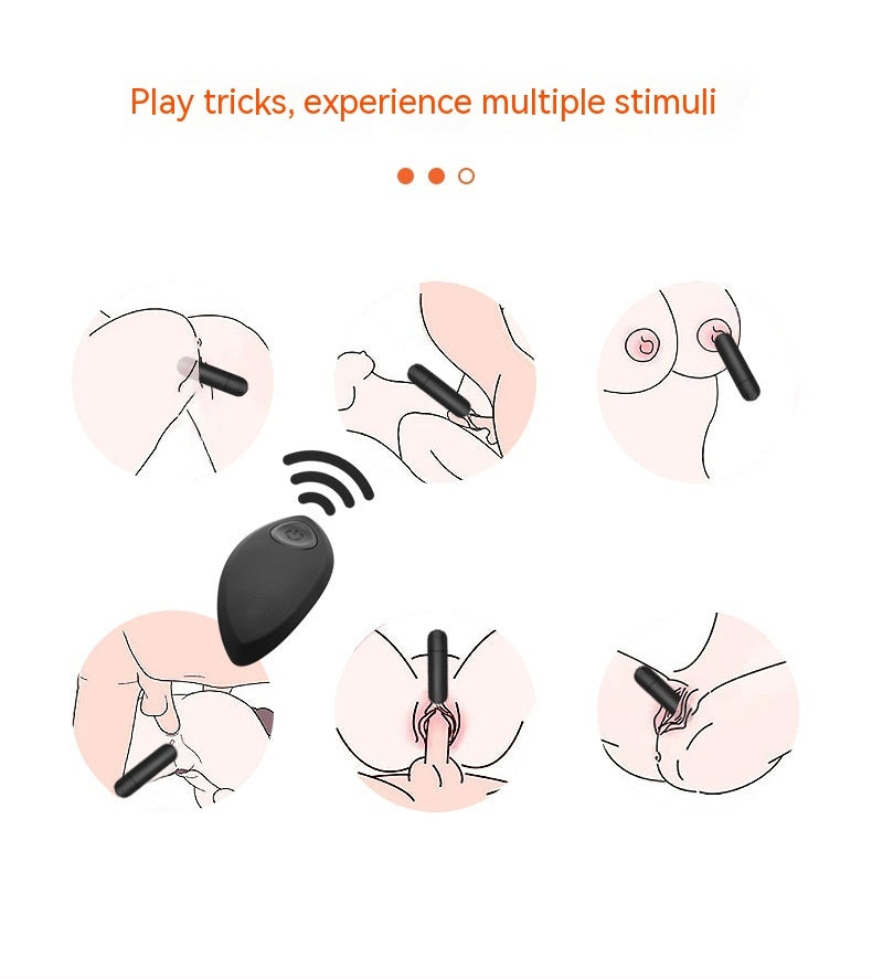 Mini Bullet Vibrator - Discreet en Ondeugend Genot met Afstandsbediening