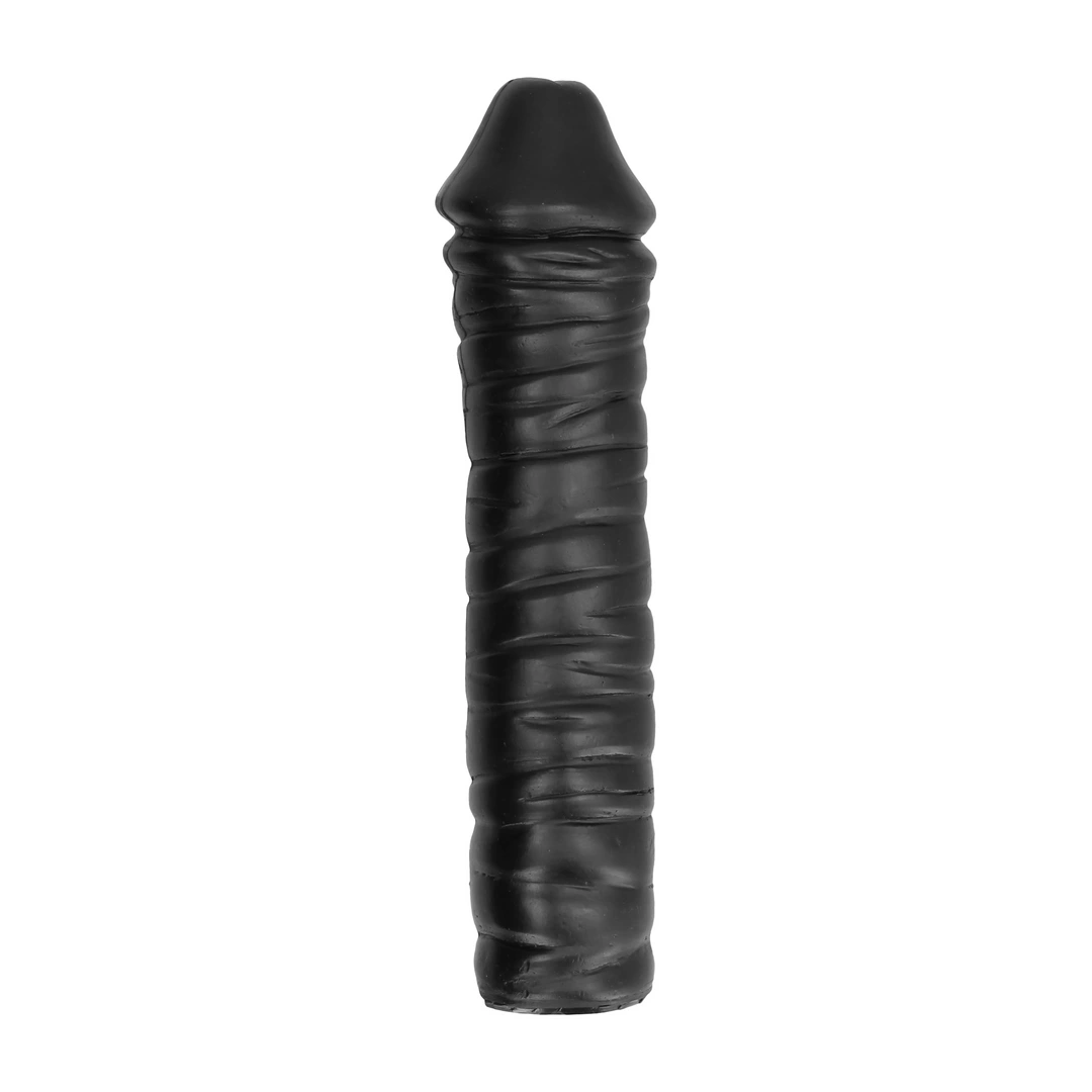 Main image of All Black 15/38 cm Model Premium Silicone Intimate Accessory Black