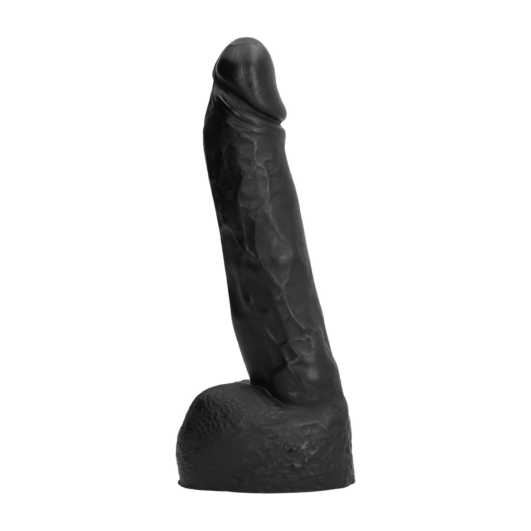 Main image of All Black 051 Intimate Silicone Model, Black, 22 cm