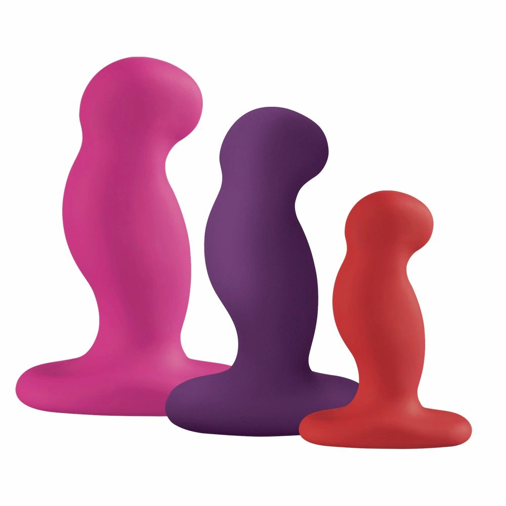 Main image of Nexus G-Play Plus Trio Set - 3-Size Silicone Intimate Vibrators, Black