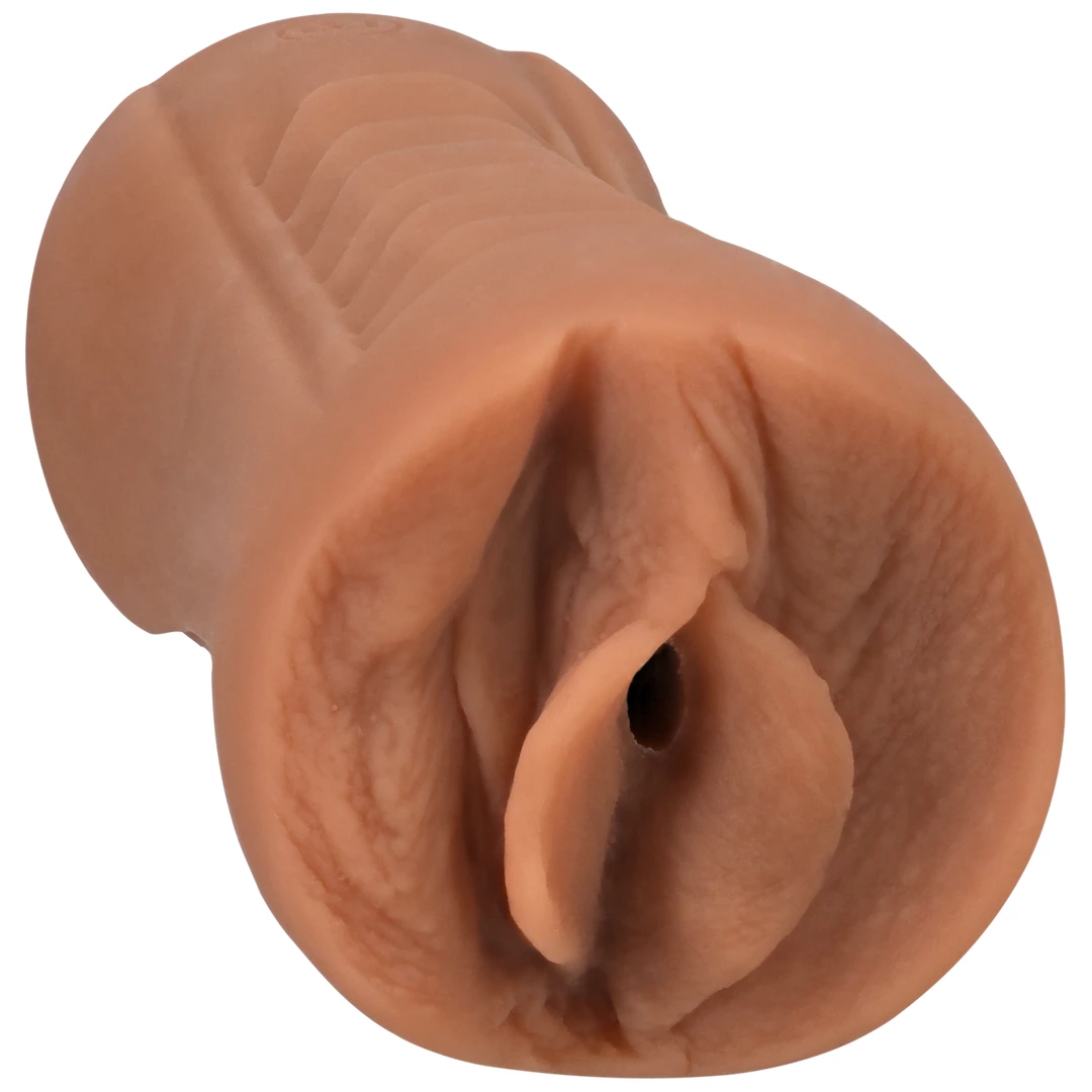 Image of Doc Johnson Aidra Fox ULTRASKYN Intimate Sleeve Caramel