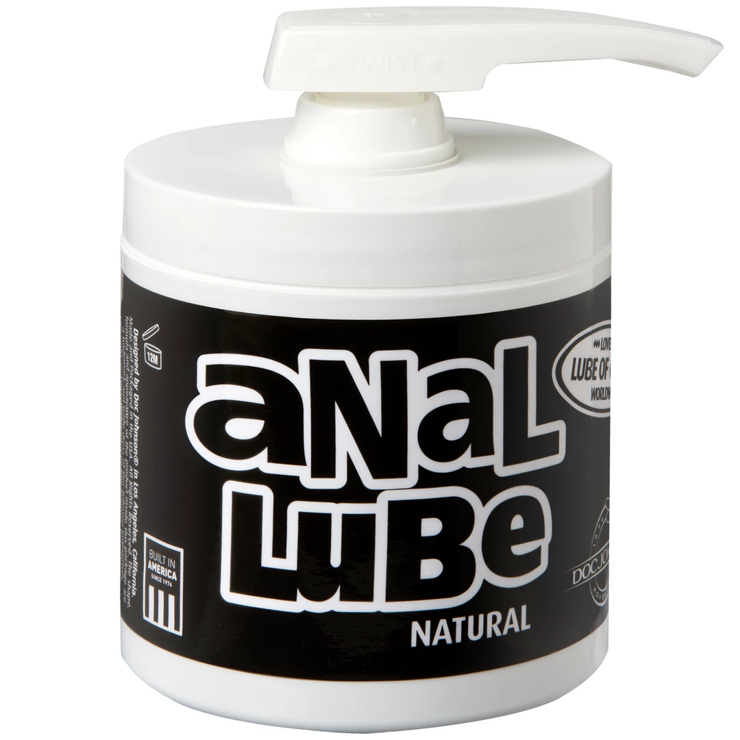 Image of Doc Johnson TitanMen Anal Formula Lubricant Natural 177 ml Pump