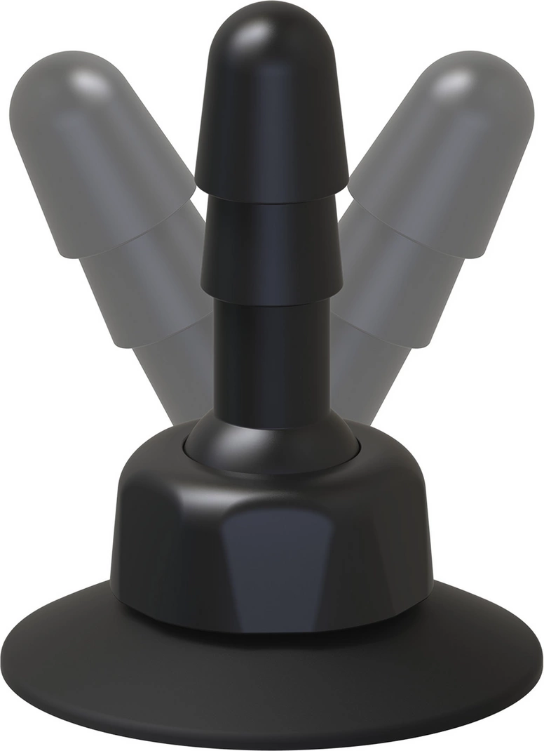 Image of Doc Johnson Vac-U-Lock Deluxe 360 Swivel Base Set with Suction Cup, 2 pcs