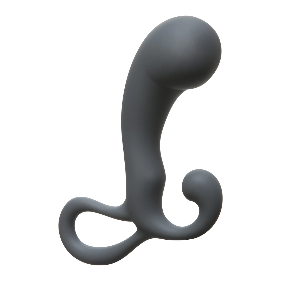 Image of Doc Johnson OptiMALE P-Massager Black Silicone Intimate Device