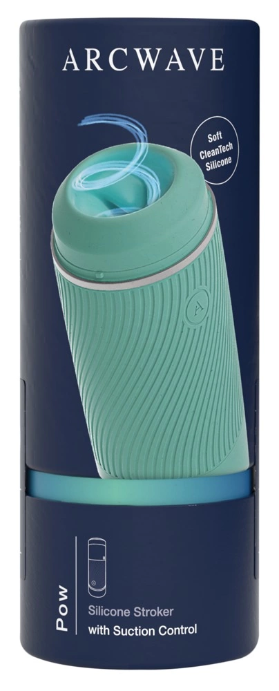 Main image of Arcwave Pow Mint Manual Intimate Device with Suction Control 18cm