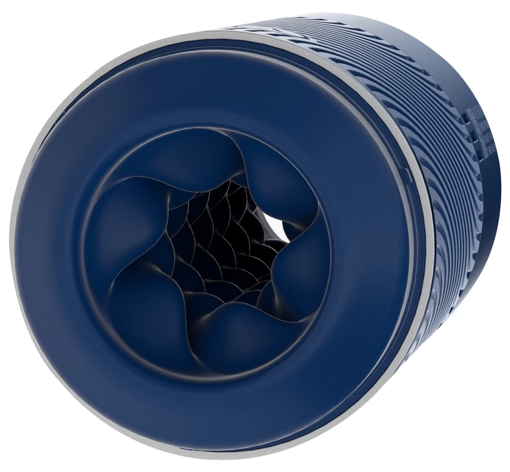 Image of Arcwave Pow Blue Intimate Device with Suction Control, 18 cm, Silicone