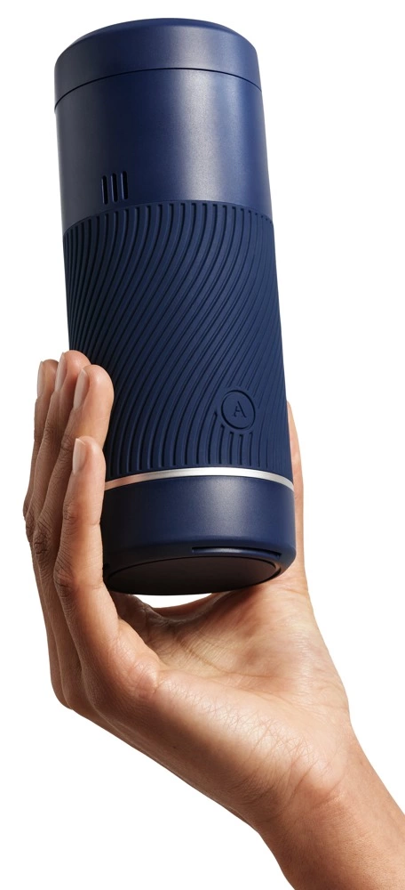 Image of Arcwave Pow Blue Intimate Device with Suction Control, 18 cm, Silicone