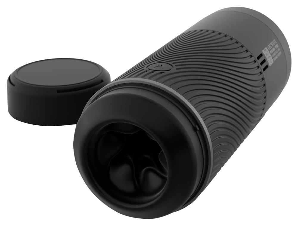 Image of Arcwave Pow Black Intimate Manual Device with Suction System 18 cm