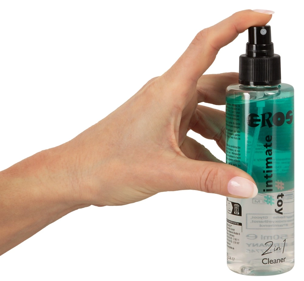 Image of EROS 2in1 Intimate & Toy Cleaner Spray 150ml - Gentle Alcohol-Free Formula