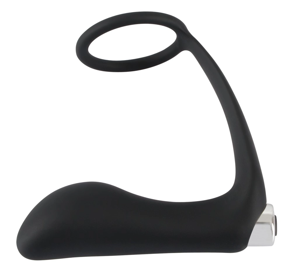 Image of Bad Kitty Vibrating Intimate System with Ring & Plug, Rechargeable, Black