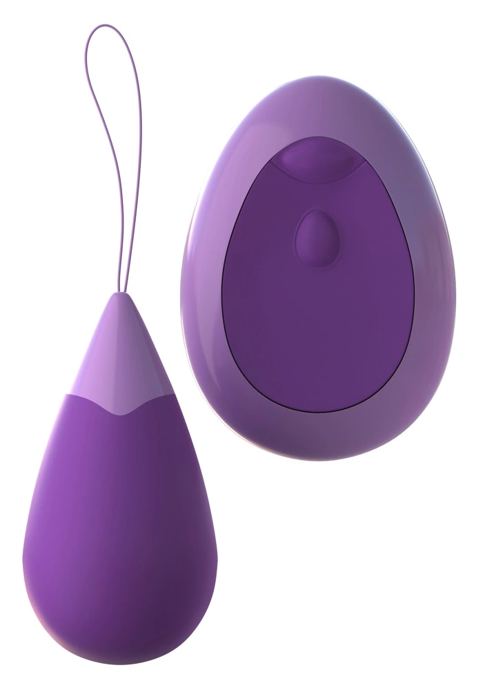 Image of Fantasy For Her Remote Kegel Excite Her Purple Silicone Intimate Trainer