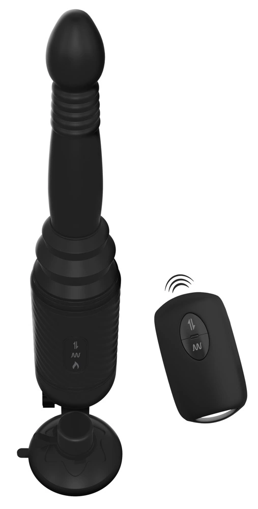 Image of AFE Intimate Machine Vibrating Thrust & Warming Black 33.8cm