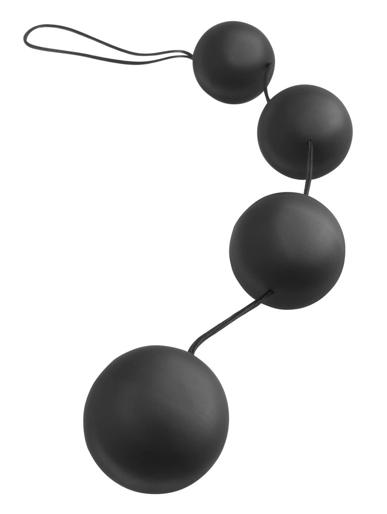 Image of AFC Deluxe Vibro Balls Black - Advanced Pelvic Floor Training Set 167.8g
