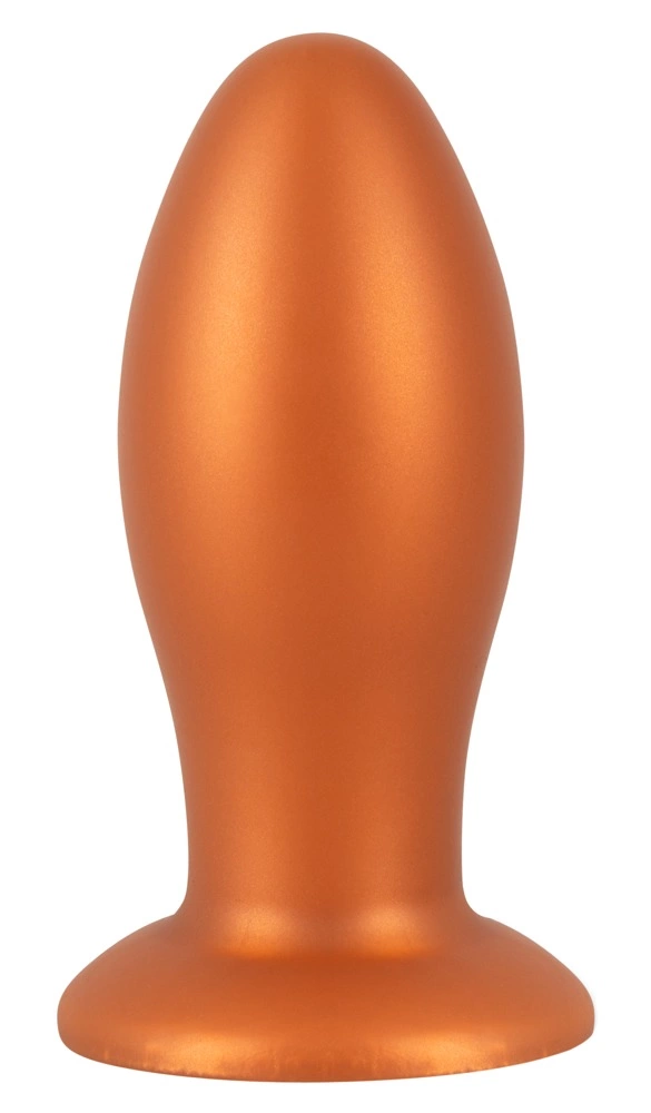 Image of ANOS Soft XL Cone-Shaped Intimate Plug with Suction Base 16 cm Black
