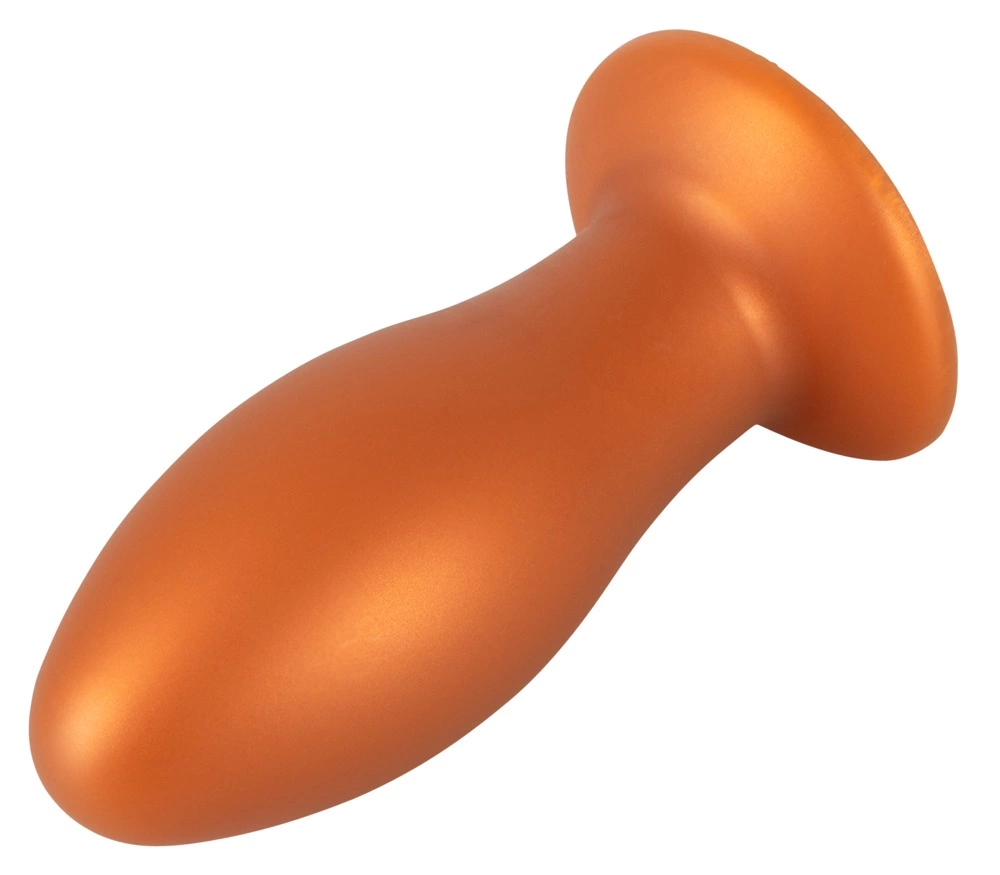 Image of ANOS Soft XL Cone-Shaped Intimate Plug with Suction Base 16 cm Black