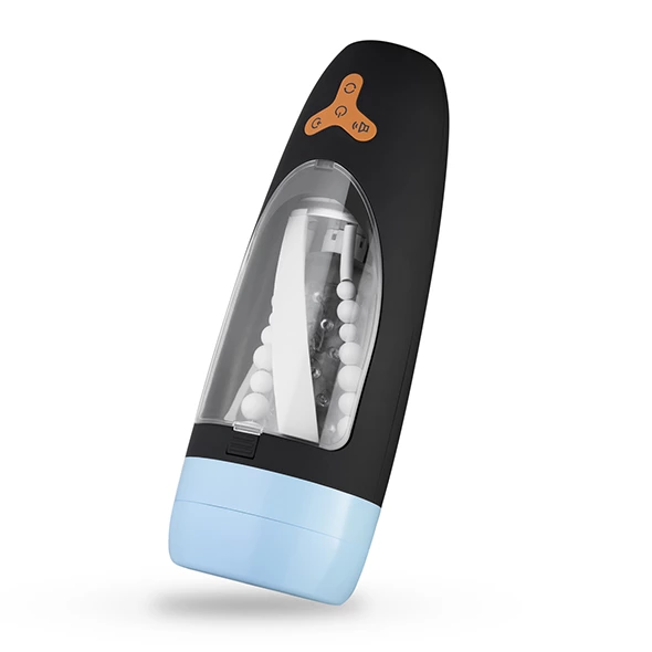 Image of CRUIZR CP01 Intimate Rotating & Suction Device with Warming, USB, 28cm