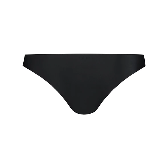 Image of Bye Bra Invisible Brazilian Briefs 2-Pack Nude & Black S Soft Seamless