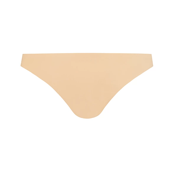 Image of Bye Bra Invisible Brazilian Briefs 2-Pack Nude & Black S Soft Seamless