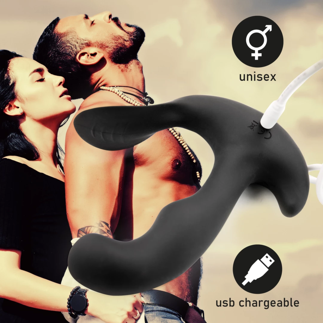 Image of FeelzToys Jamba Black - Dual Motor Intimate Silicone Stimulator, 12.2 cm