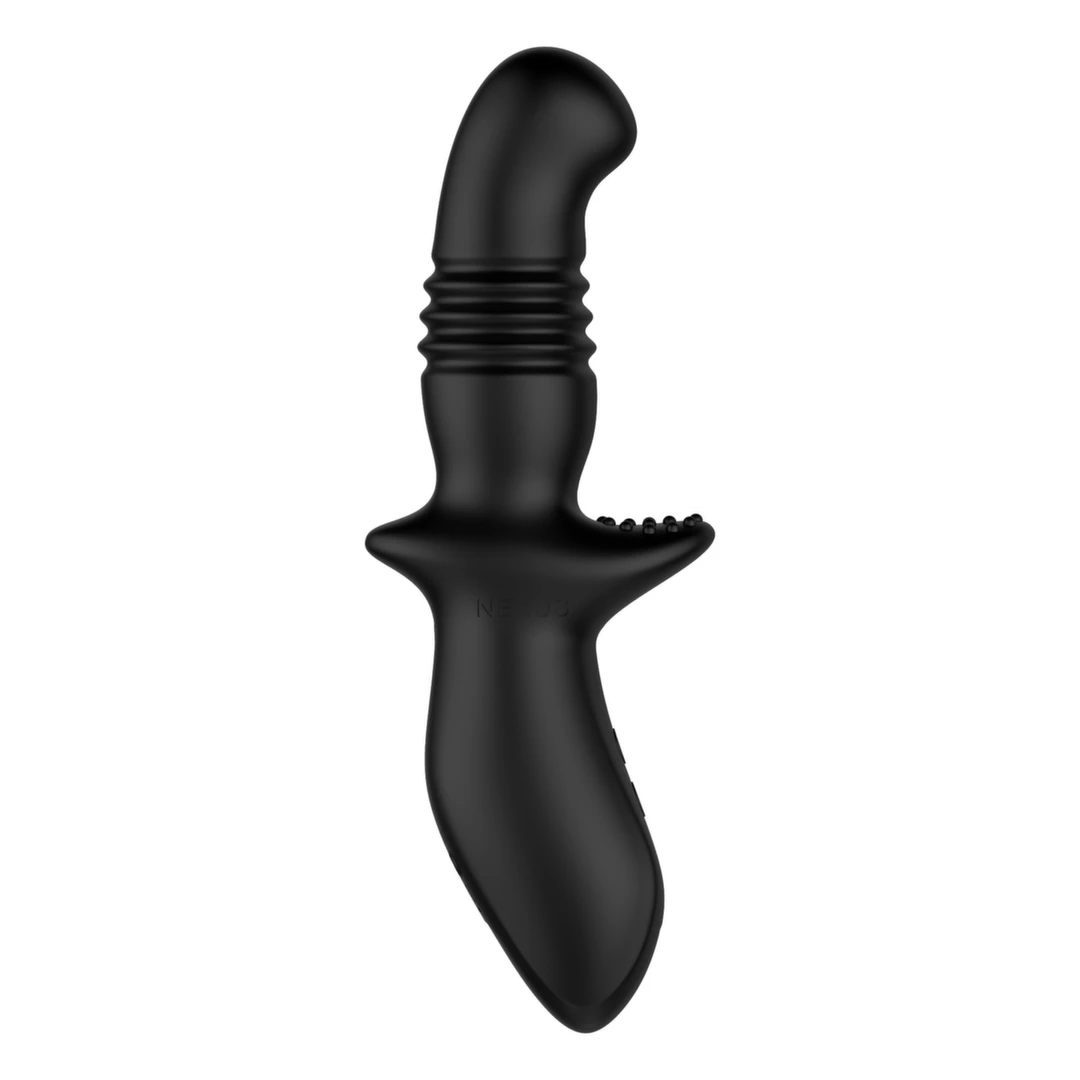 Main image of Nexus Thrust Rechargeable Intimate Device with 3 Speeds, Black, 10cm