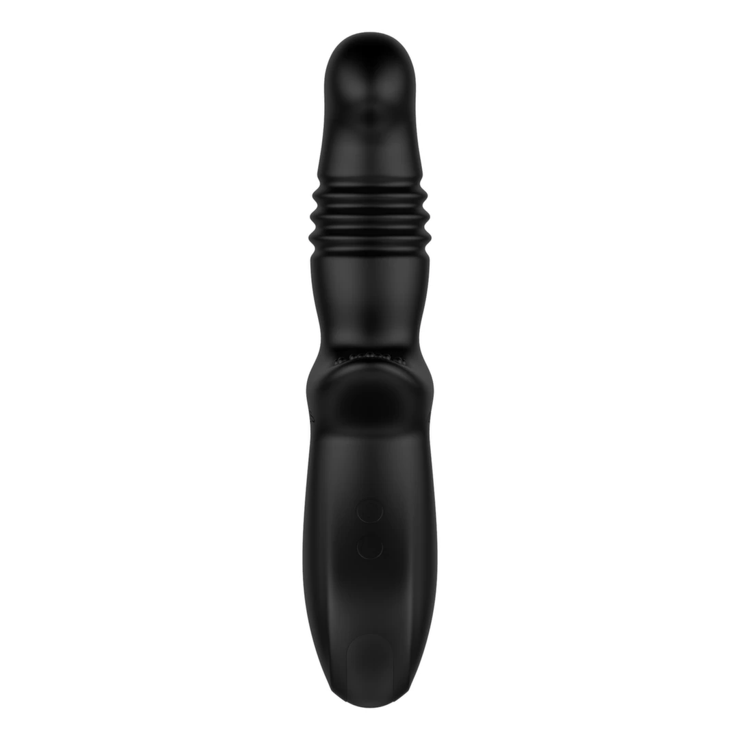 Image of Nexus Thrust Rechargeable Intimate Device with 3 Speeds, Black, 10cm