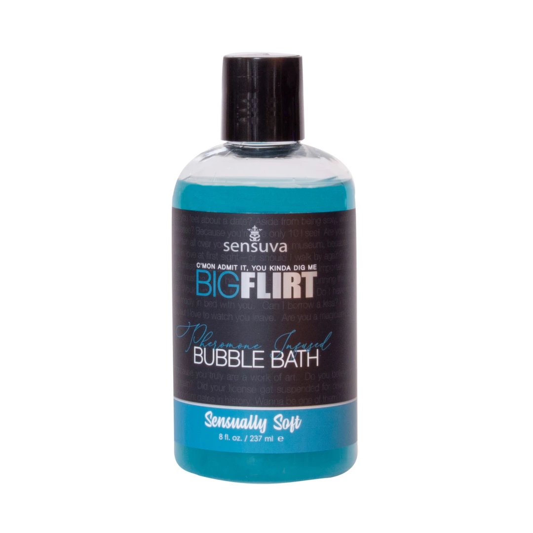Main image of Sensuva Big Flirt Pheromone Bubble Bath 237ml Aromatic Formula