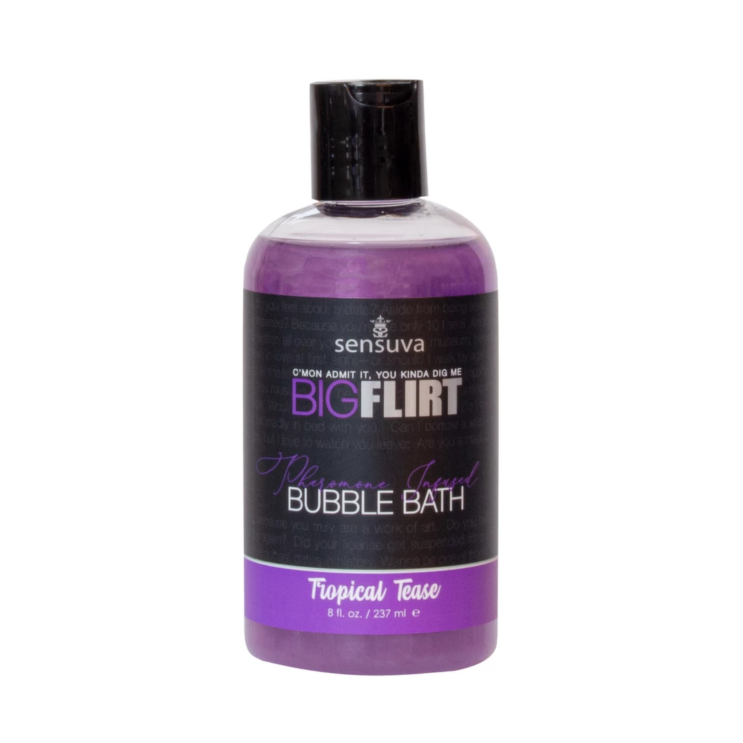 Main image of Sensuva Big Flirt Bubble Bath Tropical Tease 237ml - Scented with Pheromones