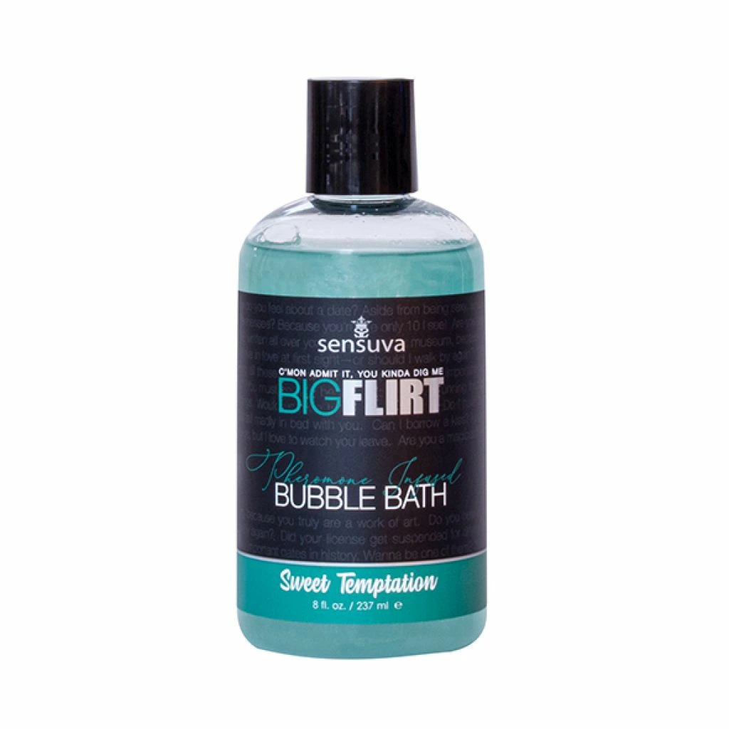 Main image of Sensuva Big Flirt Bubble Bath Sweet Temptation 237ml, Scented Formula