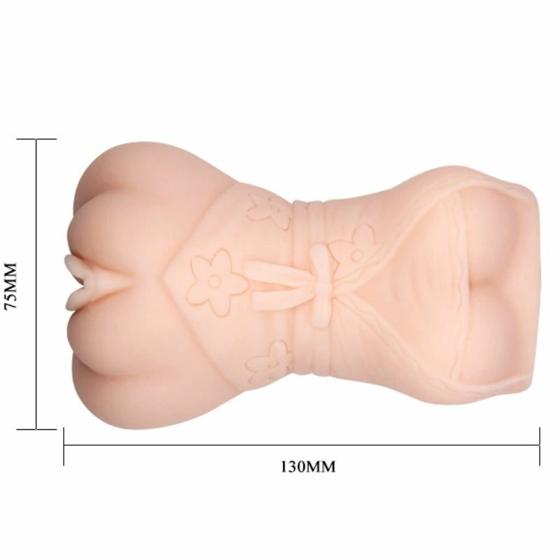 Image of CRAZY BULL Waterskin Intimate Sleeve Model 4 - Compact, Self-Lubricating