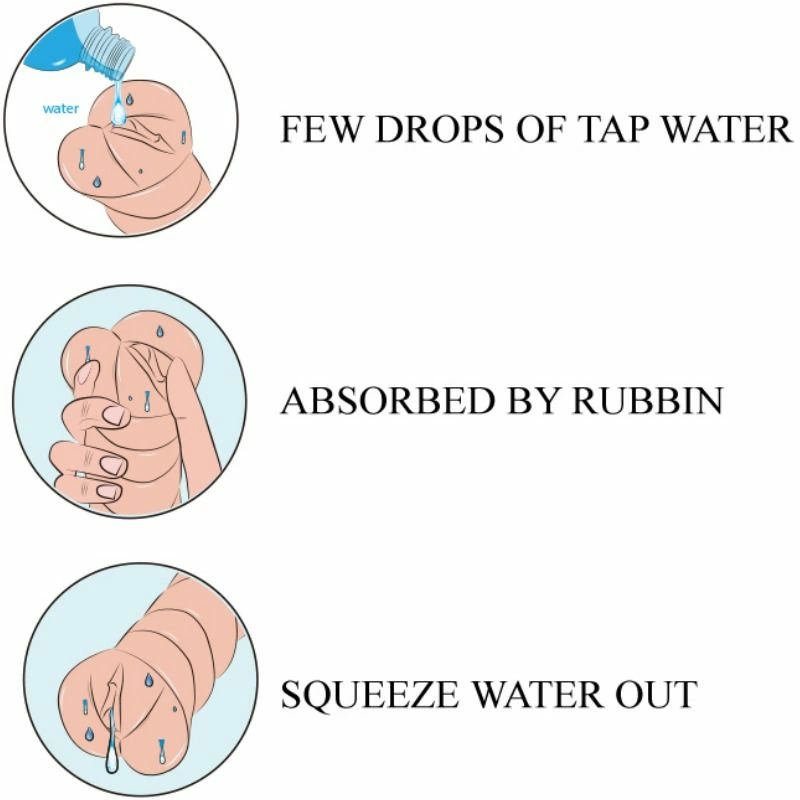 Image of CRAZY BULL Waterskin Intimate Sleeve Model 4 - Compact, Self-Lubricating