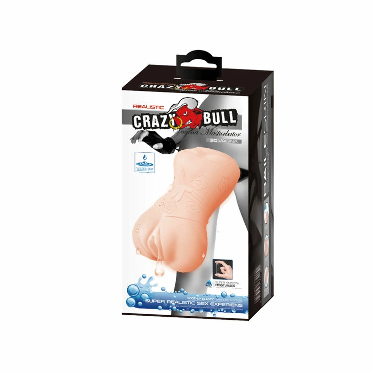 Image of CRAZY BULL Waterskin Intimate Sleeve Model 4 - Compact, Self-Lubricating