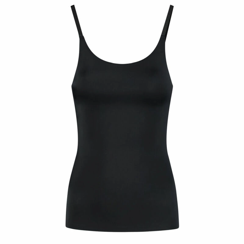 Image of Bye Bra Light Control Invisible T-Shirt Black XL - Seamless Comfort