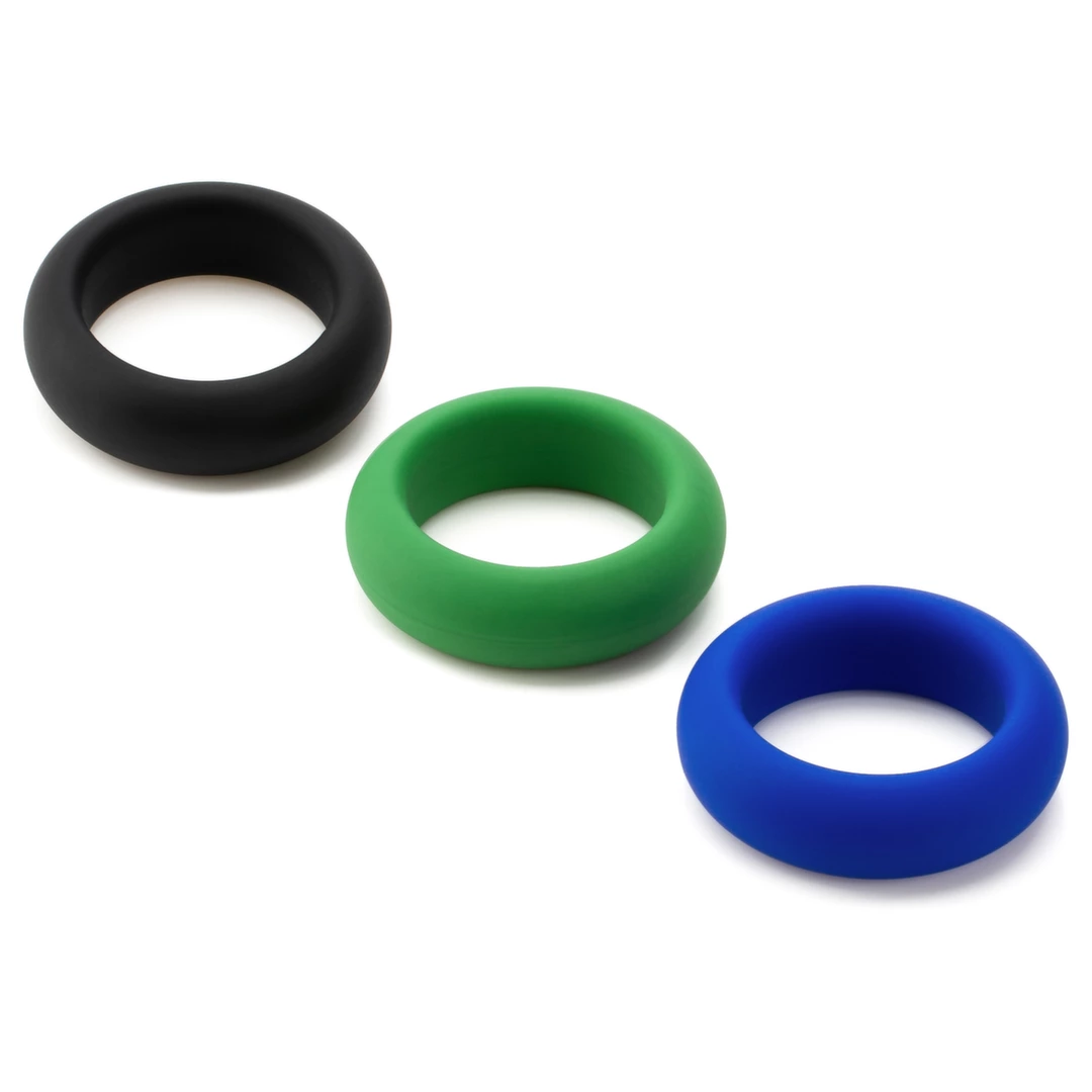Main image of Je Joue Silicone Ring Set 3-Pack - Adjustable Soft Touch System