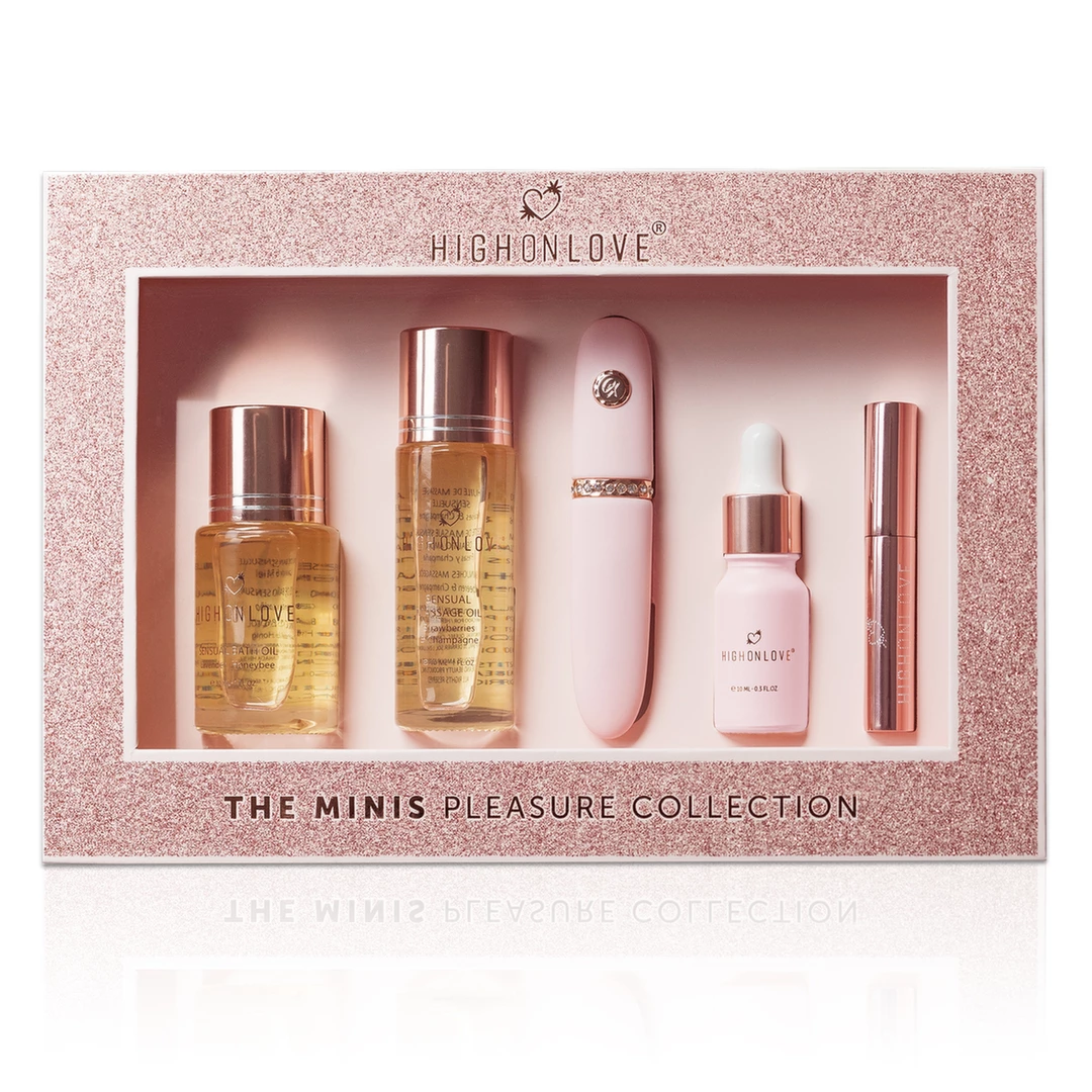 Main image of HighOnLove Minis Collection - Hemp-Infused Wellness & Relaxation Set