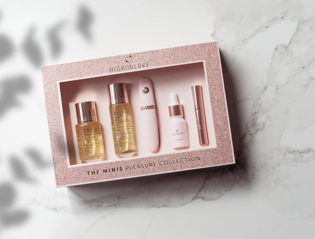 Image of HighOnLove Minis Collection - Hemp-Infused Wellness & Relaxation Set