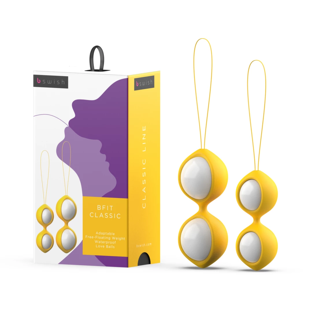 Image of B Swish Bfit Classic Marigold - Adjustable Kegel Training System