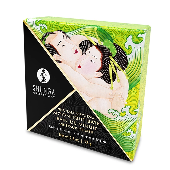Image of Shunga Bath Salts Lotus Flower 75g - Aromatic Relaxation Formula