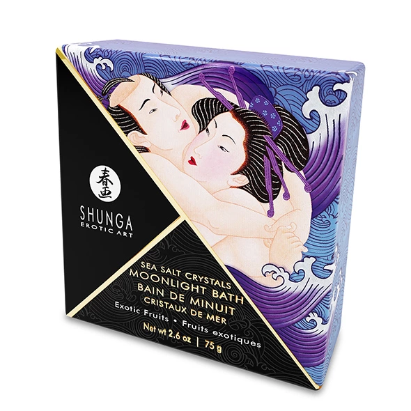 Image of Shunga Bath Salts Exotic Fruits 75g - Aromatic Relaxation Formula