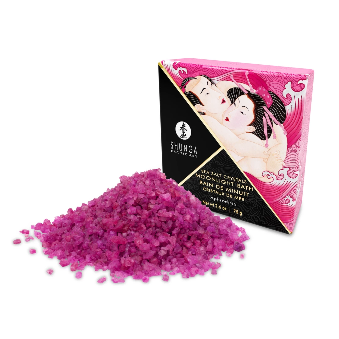 Image of Shunga Bath Salts Aphrodisia 75g - Aromatic Relaxation Formula