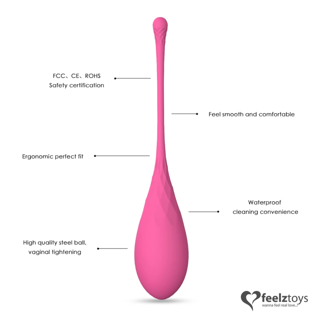 Image of FeelzToys FemmeFit Pelvic Floor Muscle Trainer Set 6 Weights Silicone