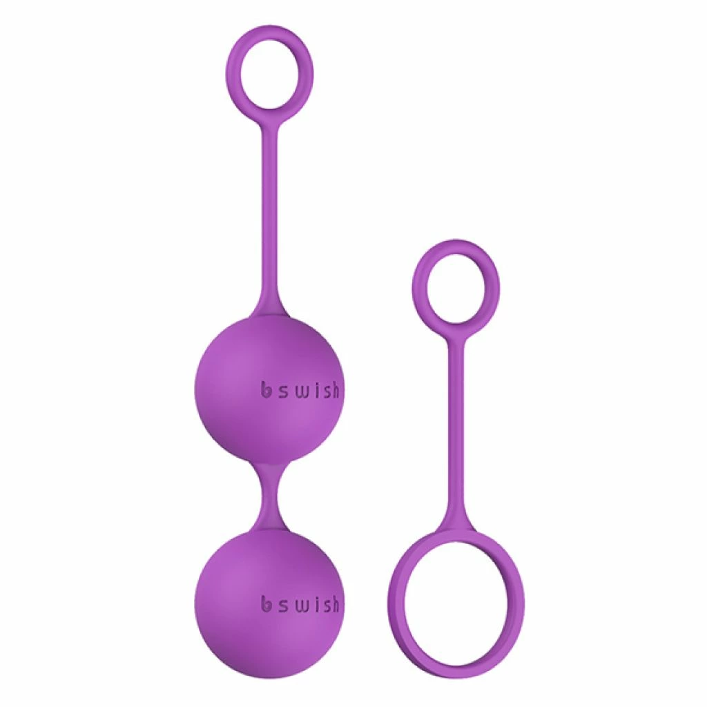 Main image of B Swish Bfit Basic Intimate Exercise Balls Orchid Silicone Set