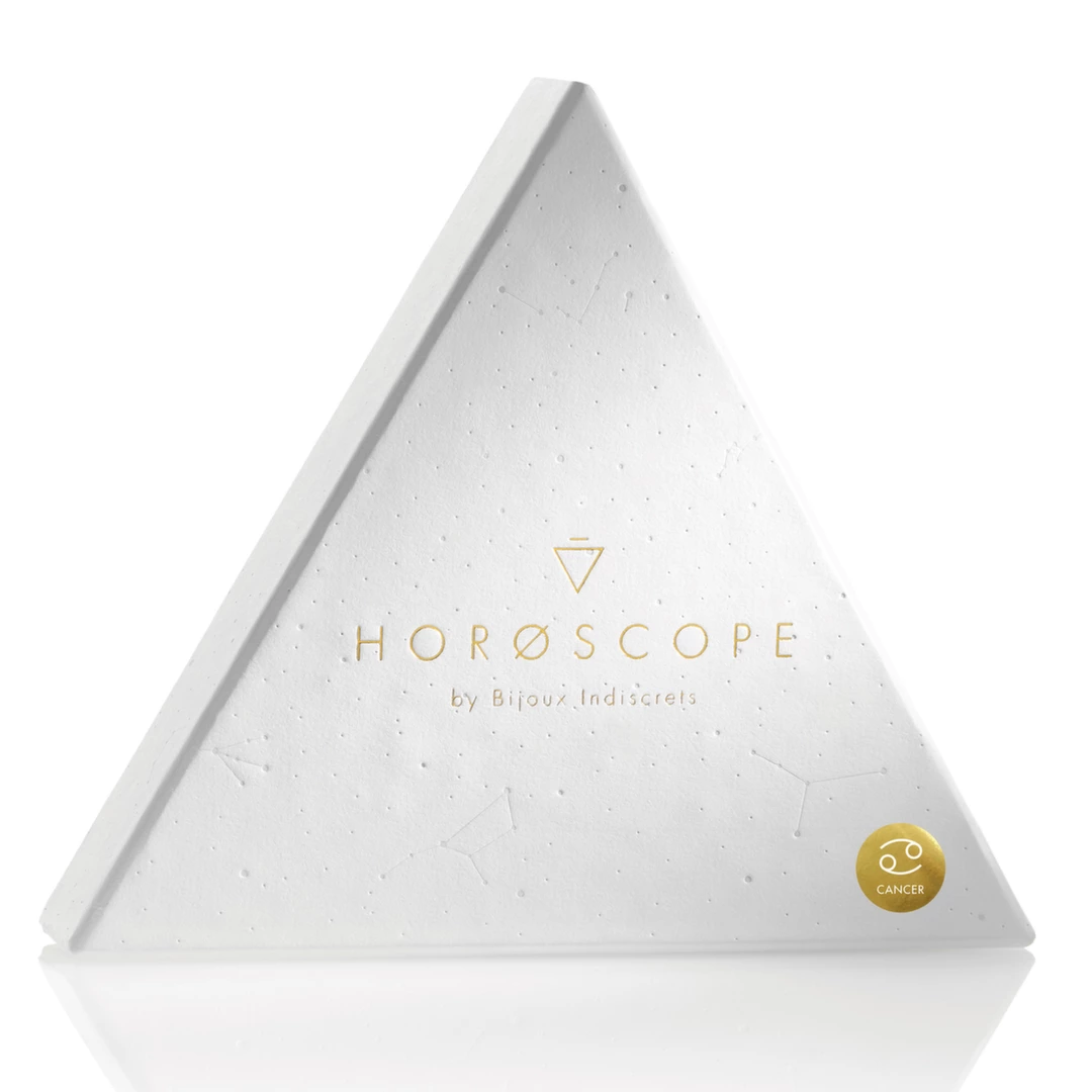 Image of Bijoux Indiscrets Horoscope Cancer Zodiac Set - Necklace, Balm & Massager