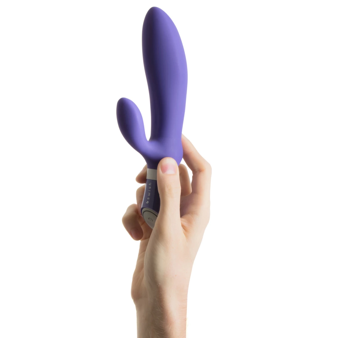 Image of B Swish Bfilled Deluxe Twilight Dual-Motor Silicone Intimate Device 21cm