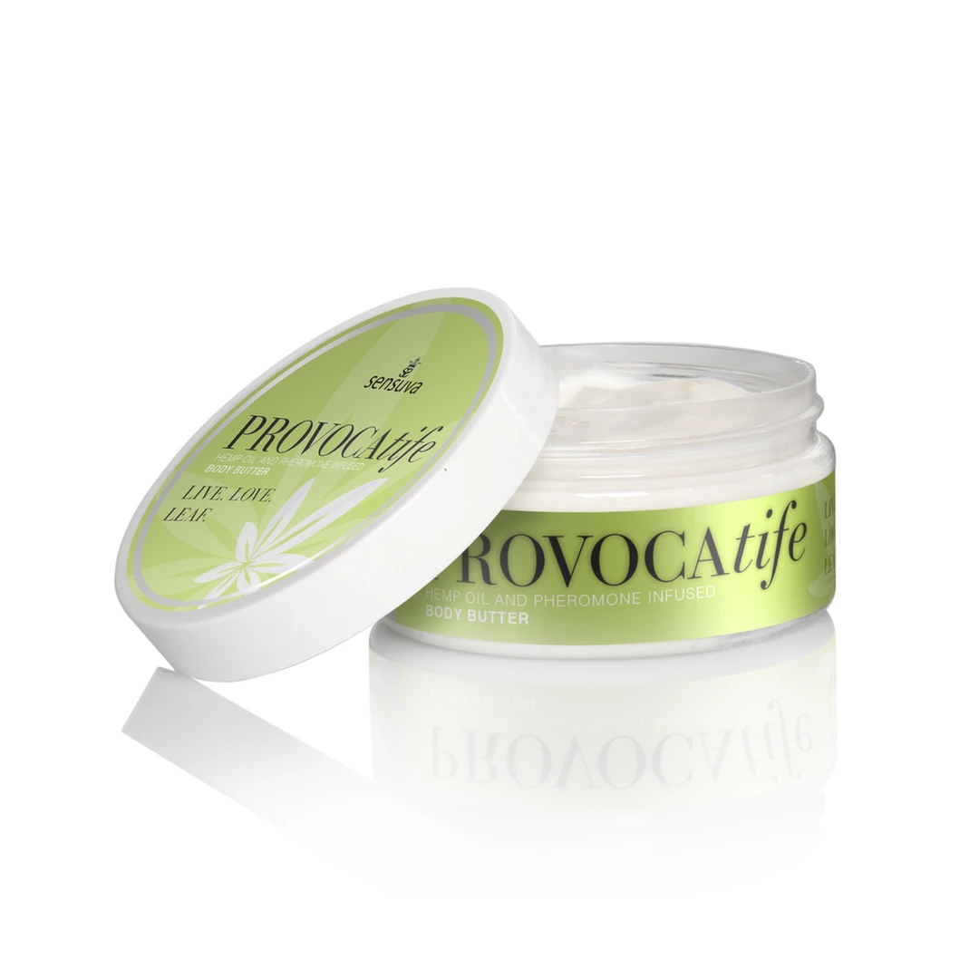 Main image of Sensuva Provocatife Body Butter Hemp & Pheromones 240ml Nourishing Care