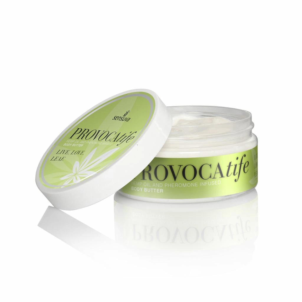 Image of Sensuva Provocatife Body Butter Hemp & Pheromones 240ml Nourishing Care