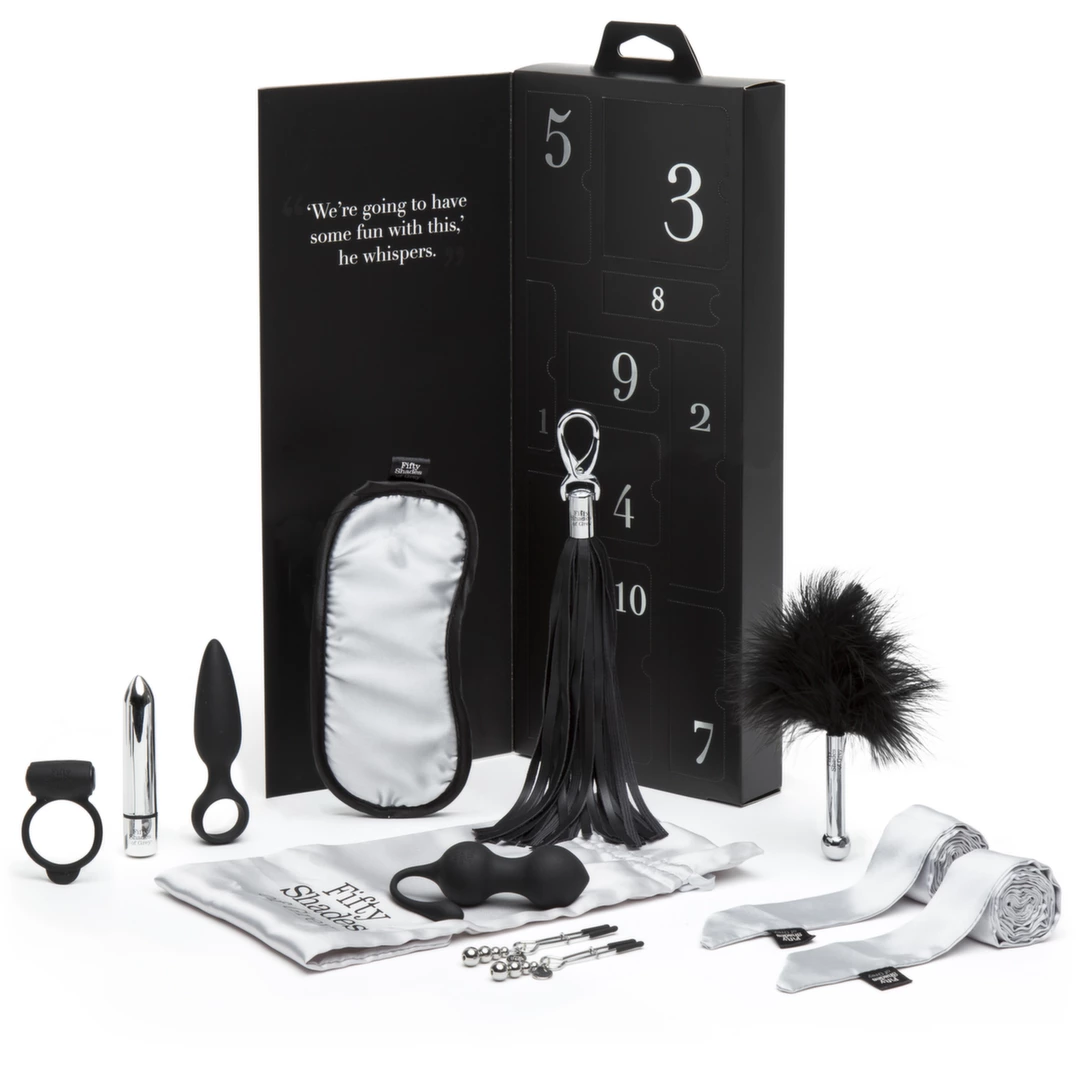 Main image of Fifty Shades of Grey Freed Advent Calendar 10-Piece Sensory Set