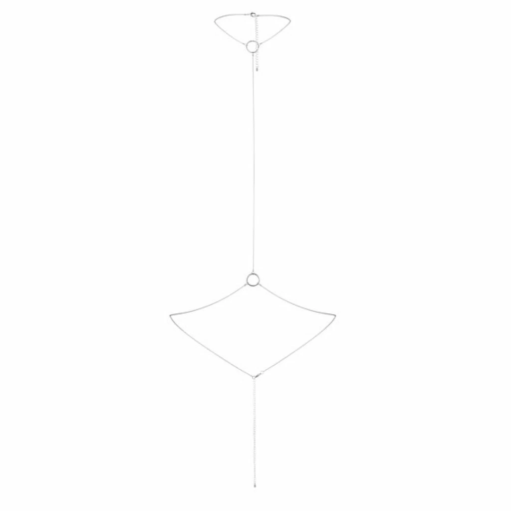 Main image of Bijoux Indiscrets Magnifique I Body Chain Silver - Adjustable Fashion Jewelry
