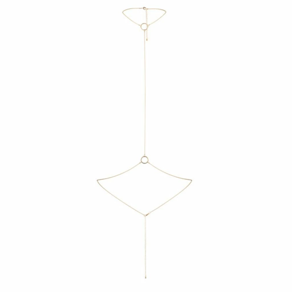 Main image of Bijoux Indiscrets Magnifique I Body Chain Gold - Adjustable Fashion Accessory