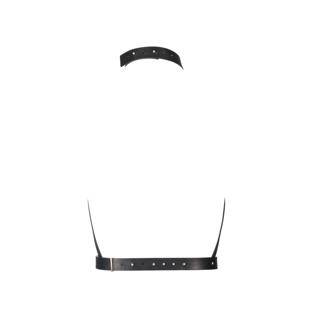 Image of Bijoux Indiscrets MAZE H Harness Black Adjustable Vegan Strap
