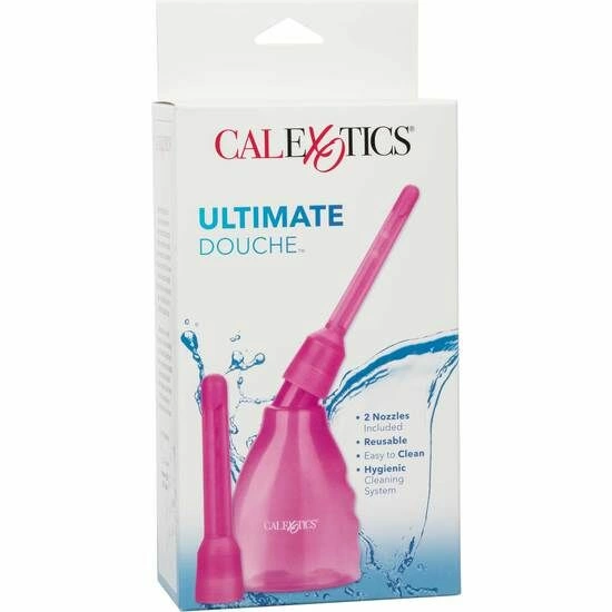 Image of CalExotics Ultimate Douche Pink - Hygienic Cleaning System, 8.25 cm